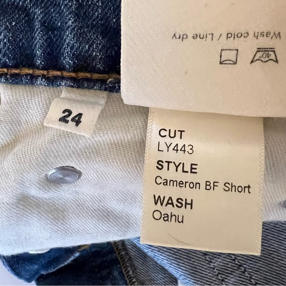 Reformation high-waisted distressed shorts - Picture 10 of 11